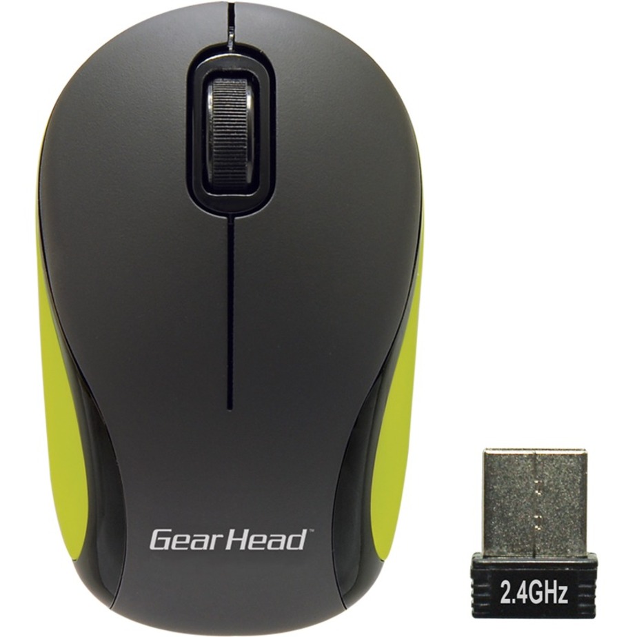 Gear Head Optical Wireless Travel Mouse