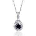 thumbnail image 6 of Moissanite Pendant Necklace 1ct Round Cut D Color VVS1 Diamond Necklace for Women 925 Sterling Silver Necklace for Women with Certificate, 6 of 9