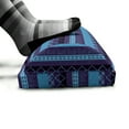 thumbnail image 5 of Aztec Foot Rest, Composition of Zigzags Diamond Shapes and Stripes, Non-Slip Backing Adjustable Ergonomic Memory Foam Leg Support for Office, Sky Blue Quartz, by Ambesonne, 5 of 5