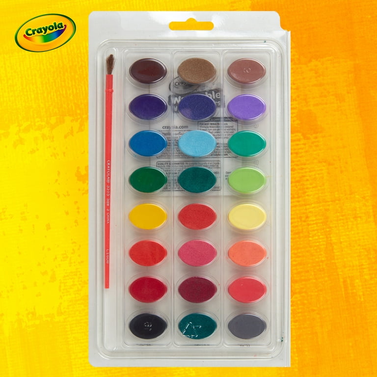12 Pack: Crayola® Washable Watercolors Set