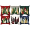 thumbnail image 7 of MOMOJIA Polyester Christmas Tree Pillow Cover Holiday Decoration Soft Pillowcase For Sofa Bedroom, 7 of 7