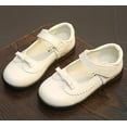thumbnail image 3 of Girl's Mary Jane School Uniform Shoes Strap Dress Uniform Flats Black (Toddler/Little Girl), 3 of 6