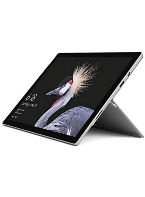 Microsoft Surface Pro 1807 Tablet, 12.3", 8 GB, 256 GB SSD, Windows 10 Pro 64-bit, 4G, Silver