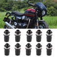 thumbnail image 4 of 10pcs Universal Motorcycle Windscreen Windshield M5 Inner Hexagonal ScrewsBlack, 4 of 8