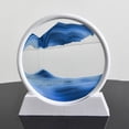 thumbnail image 4 of 3D Dynamic Art Painting Hourglass Desktop Decor for Desktop Bookshelves blue small, 4 of 8