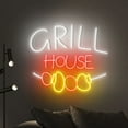 thumbnail image 2 of Handmadetneonsign Grill House Neon Sign, Food Store Wall Art Decor, Babercue Restaurant Wall Decor 51293, 2 of 5