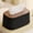 Black, variant on Xhegex Personalized Elastic Tissue Box with Automatic Lift, Stylish European Design for Home and Office Use
