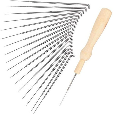 30 Pcs Needle Felting Kit, Wool Felting Needles Tool, Needle Felting Supplies, Wool Felting Supplies Needle Felting Tool, 3 Sizes Felting Needles 3.58/3.39/3.07 Inch