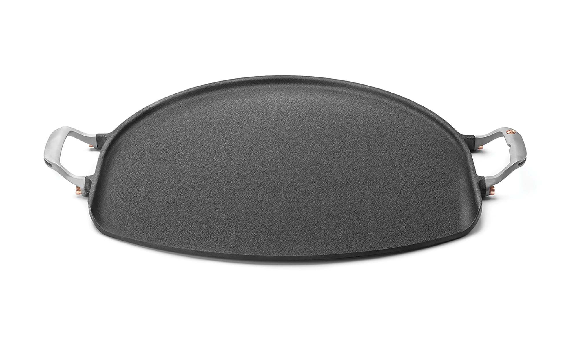  Outset Grill Paella and Deep Dish Pizza Pan, Cast Iron BBQ Pan  with Handles, 18.15” x 14.11” x 2.15” : Everything Else