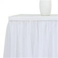 thumbnail image 4 of Coureur de Table, Nappe Douce Nappe Blanche Moelleuse Apparence Frappante, 4 of 7