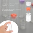 thumbnail image 4 of Uxcell Clear Glass Sample Vials, Liquid Bottles 20pack Orange 5ml, 4 of 7