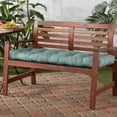 thumbnail image 2 of Greendale Home Fashions Seaglass 51 x 18 in. Outdoor Reversible Tufted Bench Cushion, 2 of 8