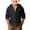 Black, variant on Boys' Hooded Shirt, Solid Color Button Up Long Sleeve Cotton Linen Casual Top, Perfect for Daily Wear, School, Spring Fall, Offering Comfort and a Classic Layered Look for Young Boys - Light Violet