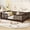 Espresso, variant on Bellemave Twin Size Floor Bed Frame, Wooden House Bed Twin Size with Fence, Montessori Bed with Guardrails for Bedroom(White)