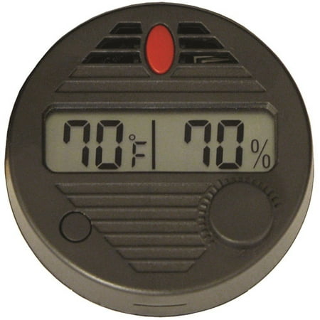 HygroSet II Round Adjustable Digital Hygrometer