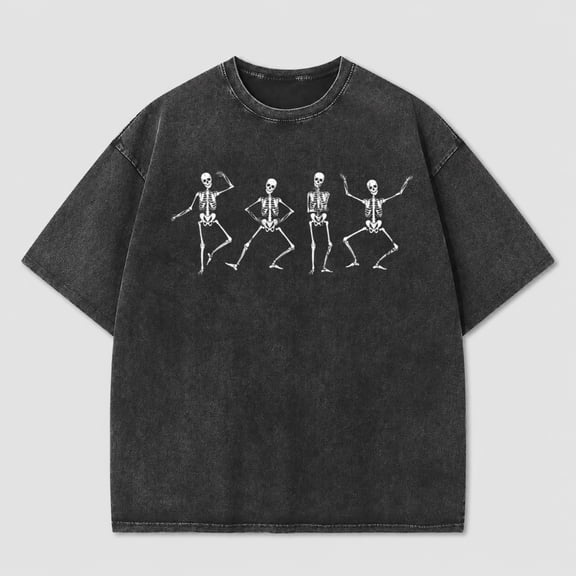 Funny Halloween Skeleton T-Shirts for Women - Humerus Tees with Bone Tingling Jokes for Ladies