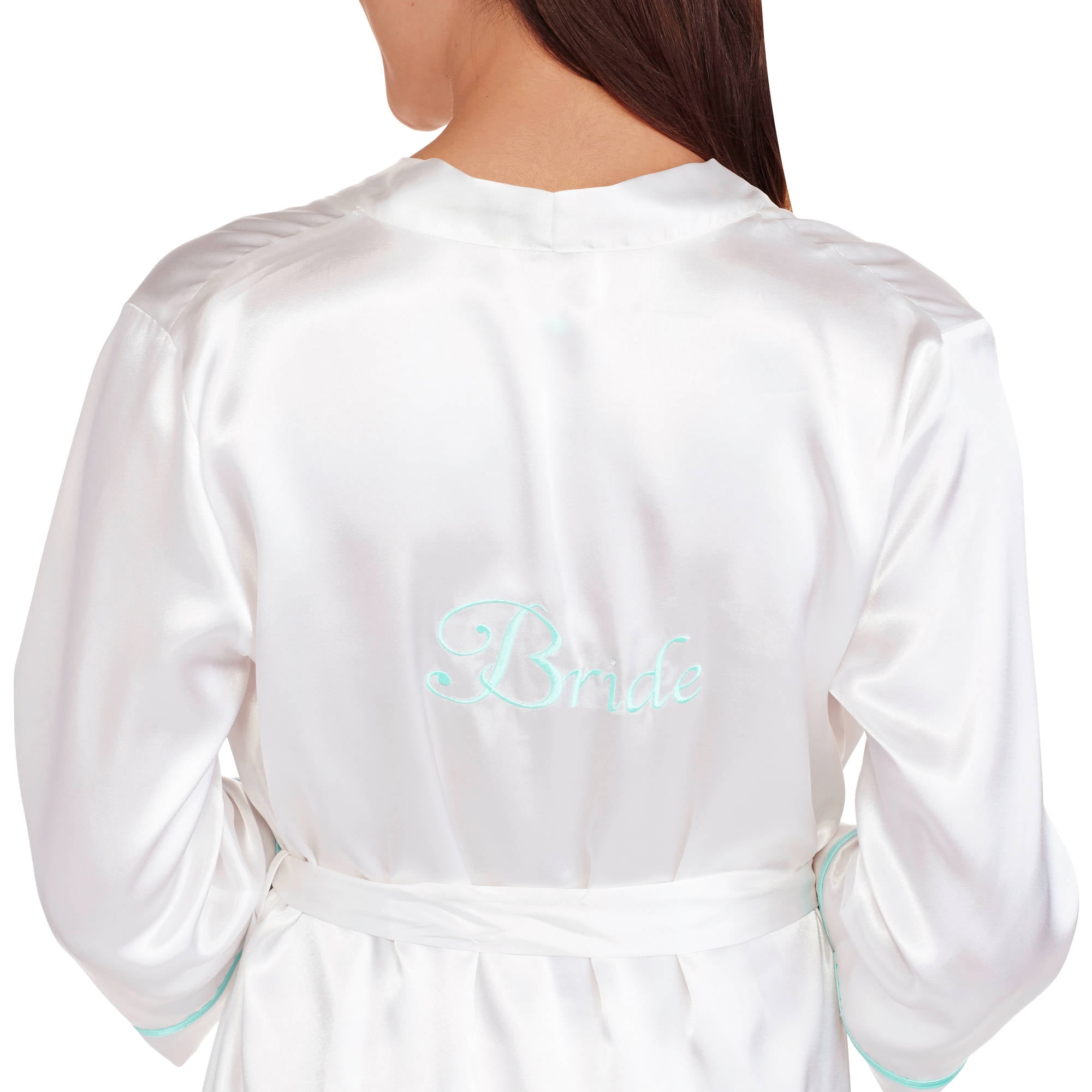 Wedding Bride Robe secret treasures bridal collection womens bride robe walmart com