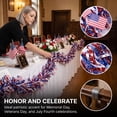 thumbnail image 6 of Tumao 33FT 4th of July Patriotic Decor Tinsel Garland Decorations, Red White and Blue USA Flag Garlands for Indoor Outdoor Party Celebration Holiday Independence Day Memorial Day Decor, 6 of 9