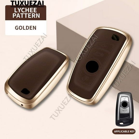 Car Remote Key Car Keys For BMW B 3 Buttons Car Key Case 1 3 5 6 7Series X1 X3 X5 X6 X7 Zinc alloy leather Shell Accessories