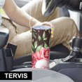 thumbnail image 6 of Rose 20 Oz Stainless Steel Skinny Tumbler – Vacuum Insulated Slim Travel Cup with Lid & Stainless Steel Straw, 360° Full Wrap Printed Tumbler for Home, Office & Outdoor Use, Spring, Floral, 6 of 6