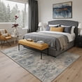 thumbnail image 2 of DEORAB 2x7 Runner Rugs for Living Room, Low Pile Lightweight Soft Machine Washable Rugs, Non Slip Indoor Floor Mat,also as Rug for Bedroom,Kitchen, Floor and Dining Room, 2 of 5