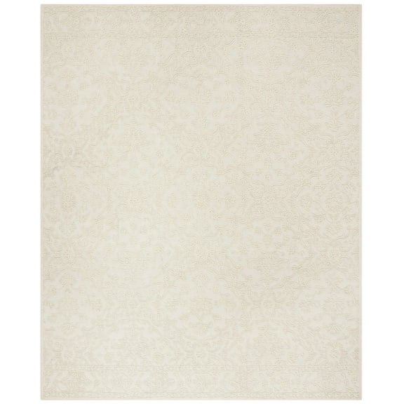 SAFAVIEH Martha Stewart Trace Floral Area Rug, Ivory, 8' x 10'