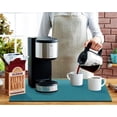 thumbnail image 4 of Coffee Mat,Hide Stain Rubber Backed Absorbent Dish Drying Mat for Kitchen Counter-Coffee Bar Accessories Fit Under Coffee Maker Coffee Machine Coffee Pot Espresso Machine Dish Rack, 4 of 6