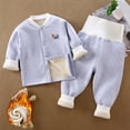 thumbnail image 2 of NOLDARES Baby Boy Pajamas 2 Piece Long Sleeve Top and Pants Set Cotton Print Pjs Sleepwear Jammies Toddler Boys 6-12 Months 12-24 Months 2t 3t 4t 5t 6t 7t 8t 9t Children,Blue,18-24 M, 2 of 6