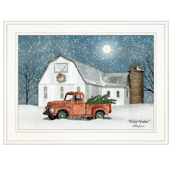 Wintry Weather by Billy Jacobs Printed Wall Art Wood Multi-Color