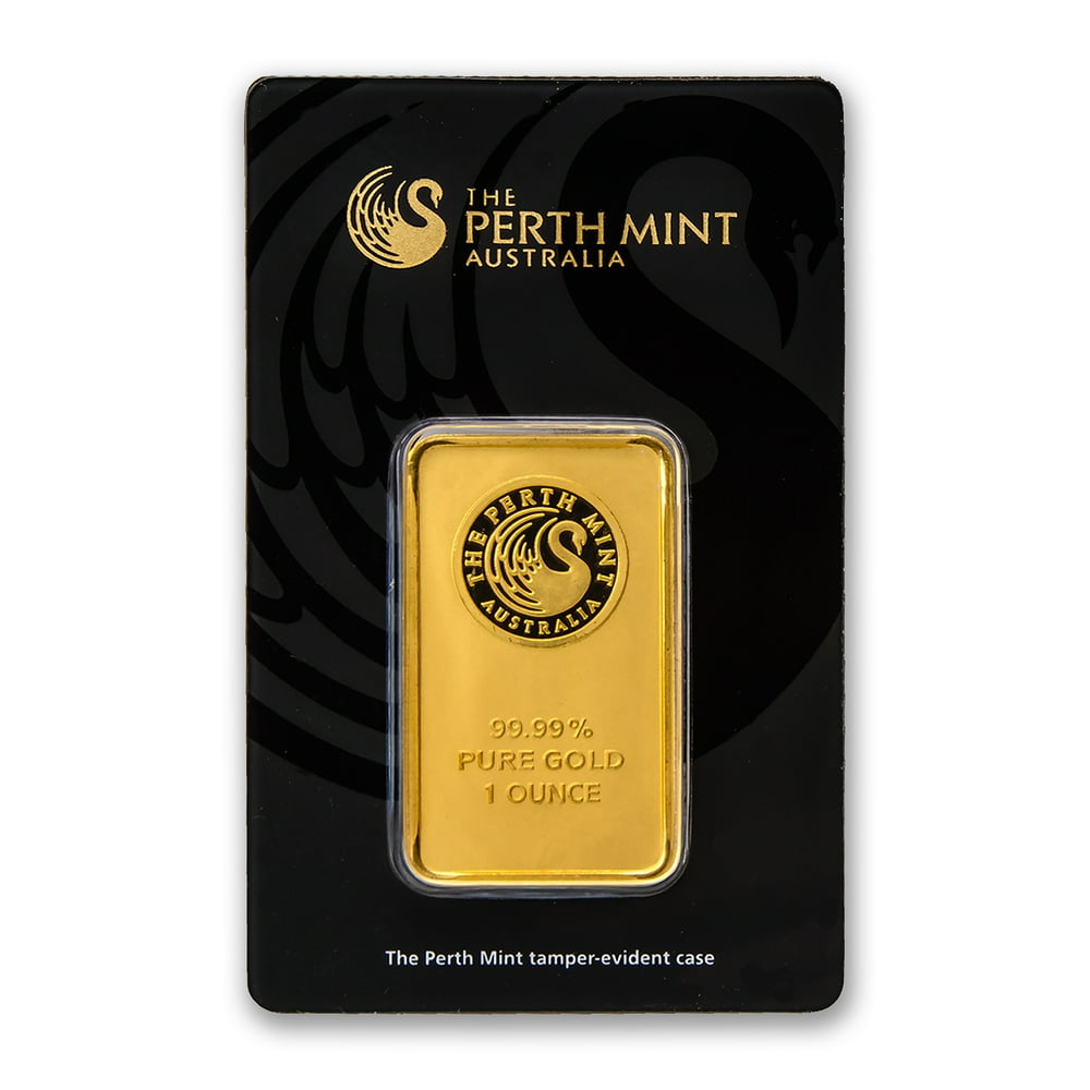 The Perth Mint 1 oz Gold Bar (In Assay)