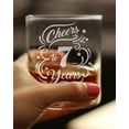 thumbnail image 3 of to 7 Years - Whiskey Rocks Glass Gifts for Women & Men - 7th Anniversary Party - 10.25 Oz Glasses, 3 of 5