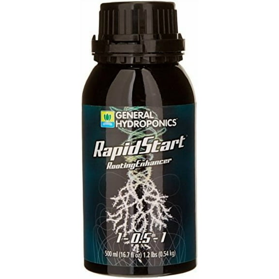General Hydroponics RapidStart, Plant Food, 1-0.5-1, 125 mL.