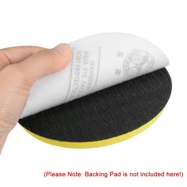 20Pcs 5 Inch Hook and Loop Sanding Disc 100 Grit Flocking