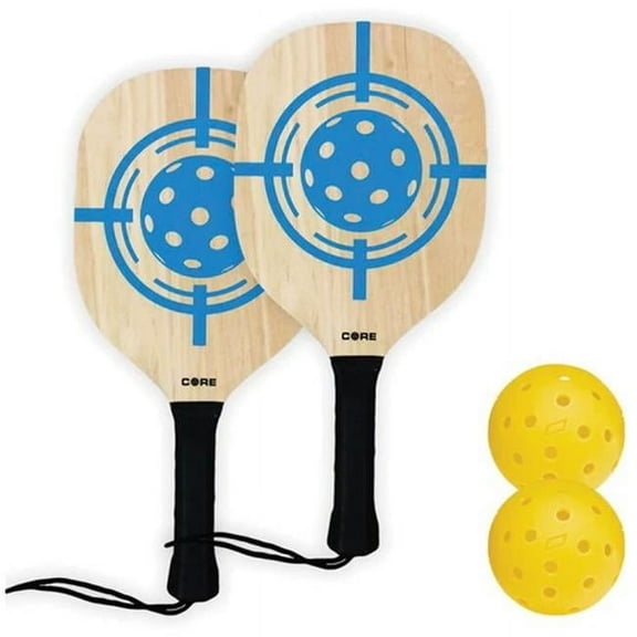Core 372667 Pickleball Wood Paddle Set