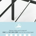 thumbnail image 6 of Mellow Myla 14" Metal Platform Bed Frame with Steel Slats, Full, 6 of 8