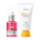 thumbnail image 1 of Anua Ultimate Glow Protection Duo, Zero-Cast Moisturizing Finish Sunscreen + Niacinamide 10 + TXA 4 Serum, SPF 50, 1 of 1
