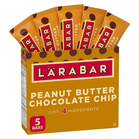 Larabar Gluten Free Peanut Butter Chocolate Chip, 5 bars x 45 g, 225 g