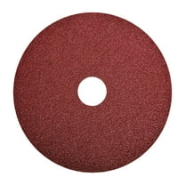Norton 5 in. D X 7/8 in. Aluminum Oxide Fiber Disc 50 Grit 25 pc
