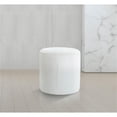 thumbnail image 2 of Pemberly Row Modern / Contemporary Soft Microsuede Fabric Cream Ottoman / Stool, 2 of 8