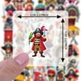 thumbnail image 6 of 35pcs-50pcs PVC Pirate Stickers Funny Pirate Ship Stickers Treasure Skull Sticker Pack for Luggage Laptop Suitcase, 6 of 9