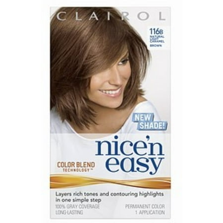 Colour Blend - Nice 'n Easy with Color Blend Technology Permanent Color, Natural Light Caramel Brown 116B 1 ea (Pack of 3)