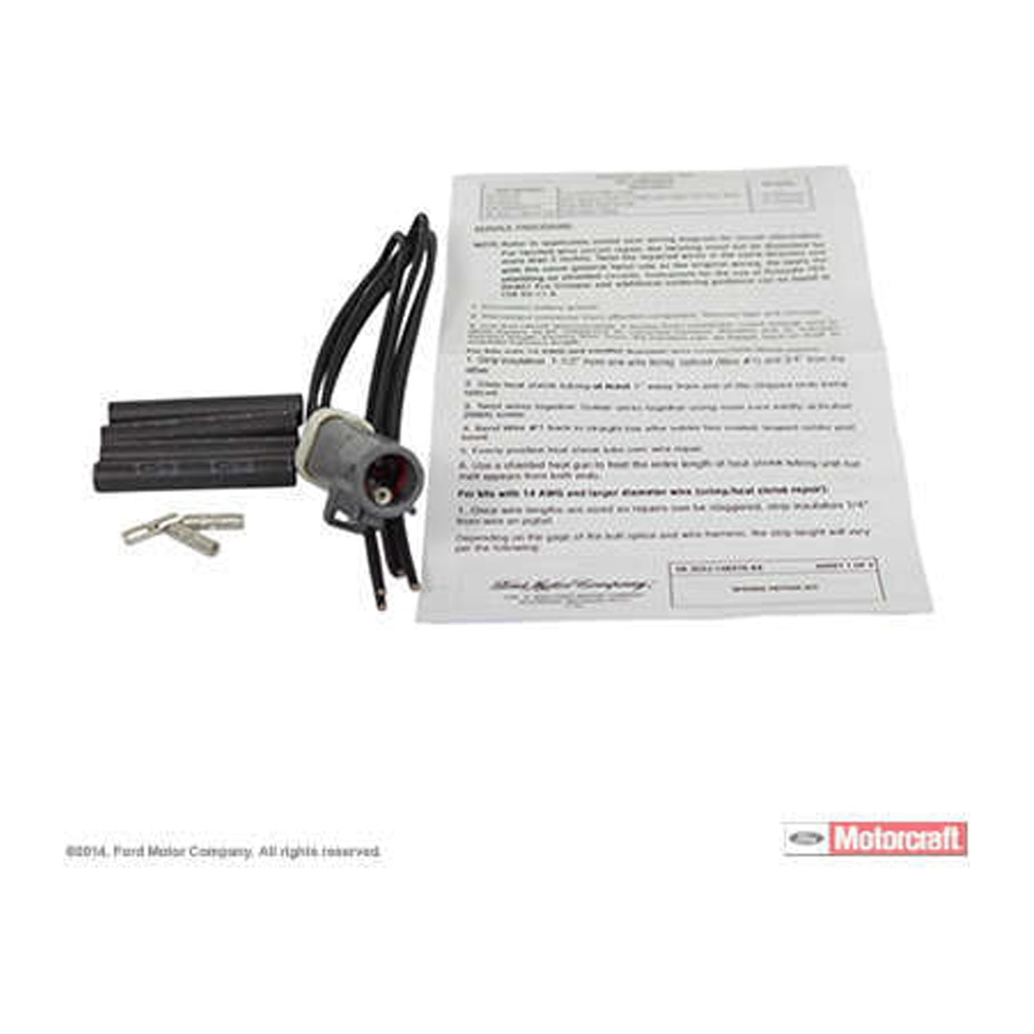 Motorcraft Parking / Turn Signal / Stop Light Connector WPT-1298 Fits select: 2010-2023 FORD F250, 2010-2023 FORD F350