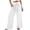 White a2, variant on Women Wide Leg Palazzo Pants Summer High Waist Adjustable Belt Flowy Casual Trousers Loose Lounge Beach Travel Vacation Clothes