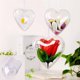 thumbnail image 2 of Paquete de 10 adornos de bolas de plástico transparente de 3,94 pulgadas rellenables para manualidades de Navidad (corazón) Xemadio ZFSDFLD97, 2 of 8