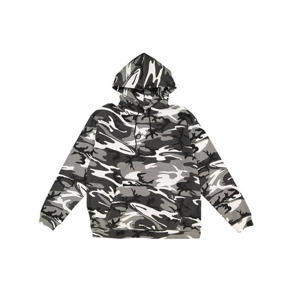 Code Five 3969 Men's Camo Pullover Hoodie