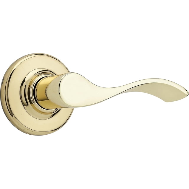 Belmont Poignée de Porte en Nickel Satiné, Levier d'Intimité Réversible, Poignées de Porte Intérieures pour Portes de Chambre et de Salle de Bain, Serrure de Porte Sans Clé pour Salle de Bain/chambre, Décor Traditionnel pour la Maison