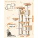 thumbnail image 3 of Árbol para Gatos Taoqimiao MS026LM 180 cm con 8 postes de rascado de sisal, 3 of 9