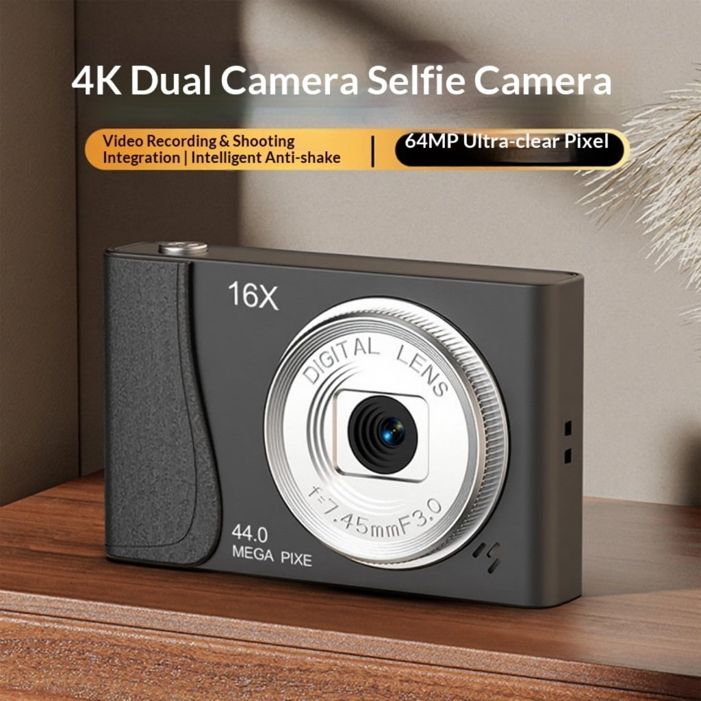 24MP High Resolution Digital Camera With 16x For Beginners Vlogging 1080p Video