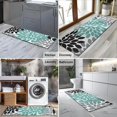 thumbnail image 2 of Simple Petal Shaped Geometric Floral Pattern Kitchen Rug Mat,Kitchen Runner Rugs Non Skid Washable,Decorative Kitchen Floor Mats for Kitchen,Sink,Laundry,17"X47", 2 of 5