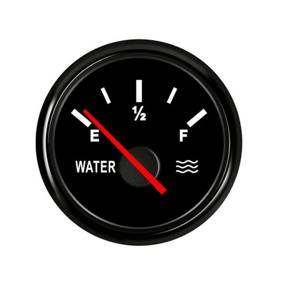 0-190 Ohm 240-33ohm Water Level Gauge Meter Fuel Level Sensor Fuel Gauge For Marine Boat Car Truck ,Compact & Sturdy